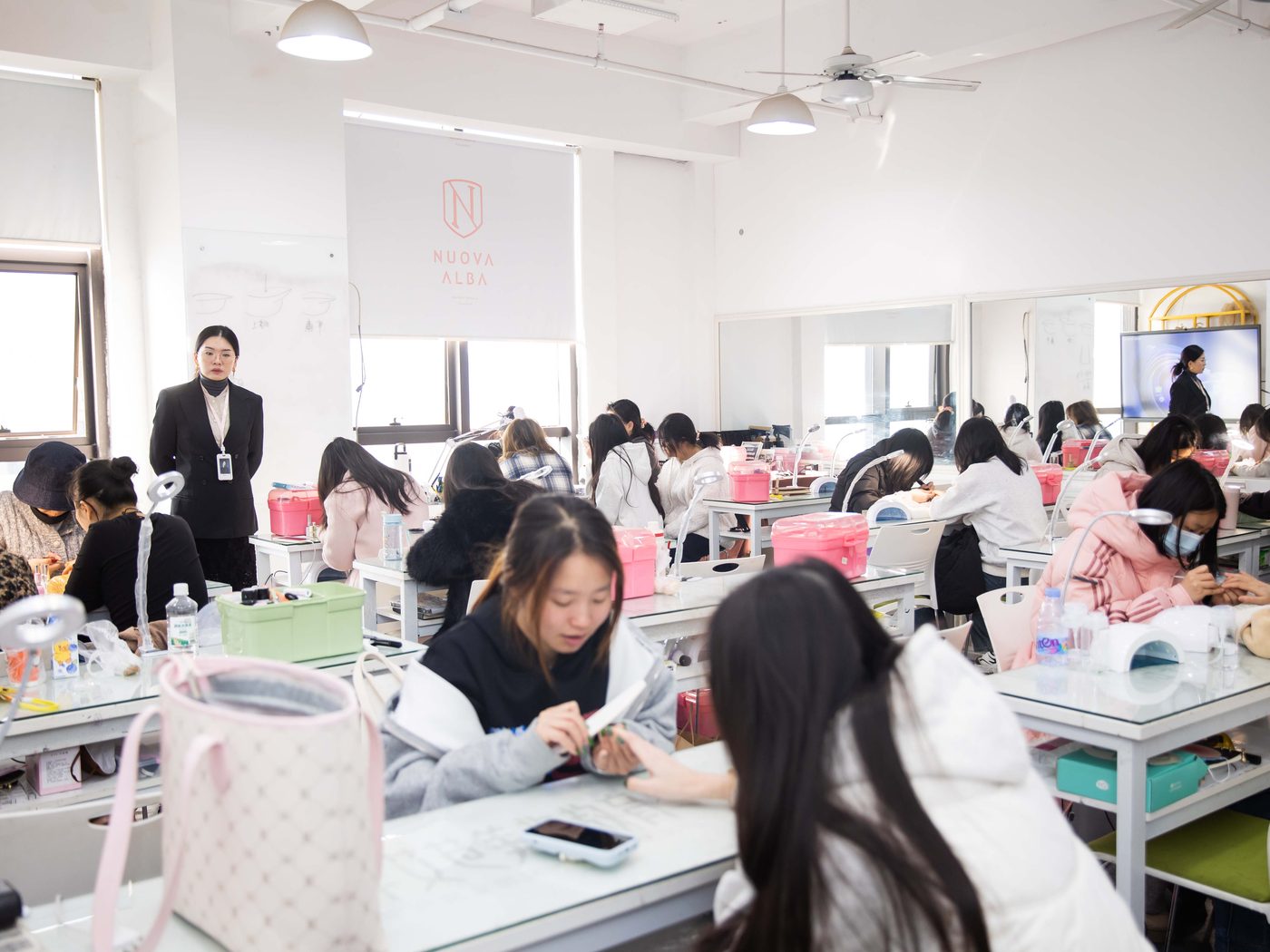 美业课堂实操