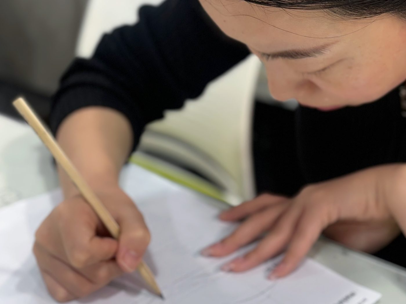 纹绣学员操作练习